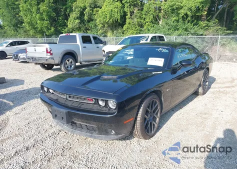 2018 Dodge Challenger R/T из США, поврежденный, VIN 2C3CDZBT9JH229727